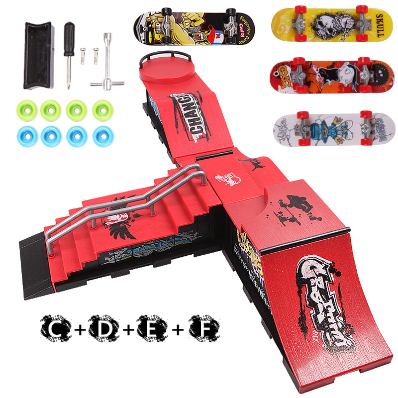 (8014+15+17+18) with 4 skateboards